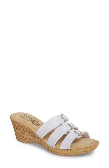 Women's Tuscany By Easy Street Andrea Wedge Slide