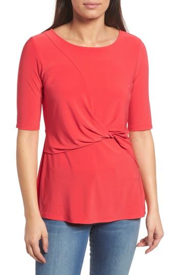 Women's Chaus Knot Front Top