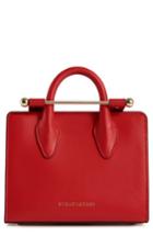 Strathberry Nano Leather Tote - Red