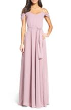 Women's Ceremony By Joanna August Off The Shoulder Gown - Pink
