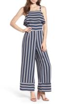 Women's Leith Stripe Jumpsuit - Blue
