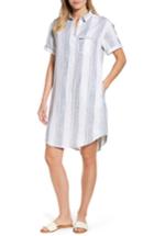 Women's Caslon Shirt Dress - White