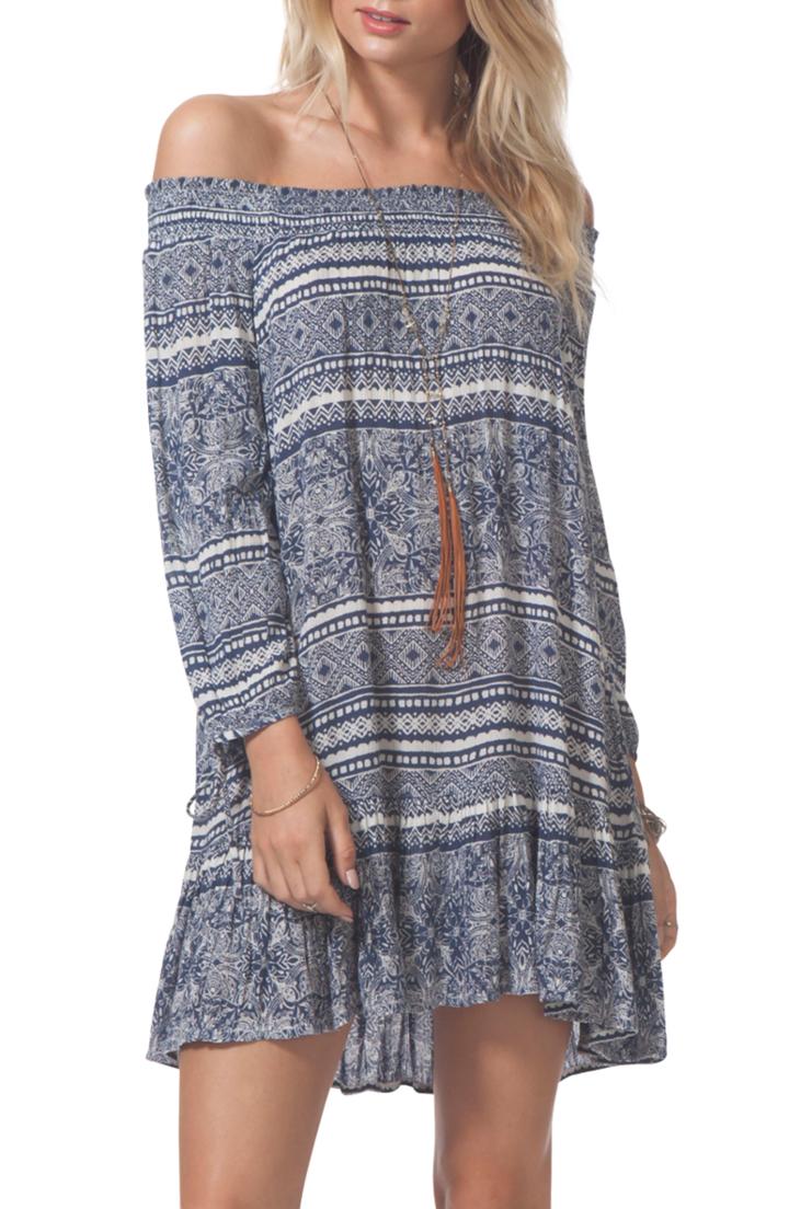 Women's Rip Curl Southeast Off The Shoulder Dress