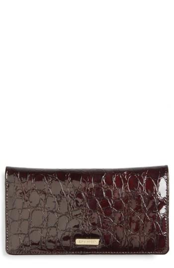 Women's Brahmin Dante Simone Croc Embossed Leather Wallet -