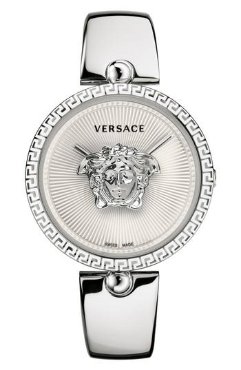 Women's Versace Palazzo Empire Semi Bangle Bracelet Watch, 39mm