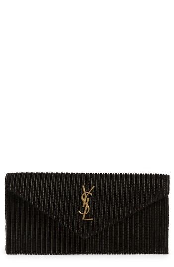Saint Laurent Le Sept Clutch - Black