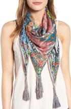 Women's Johnny Was Frame Square Silk Scarf