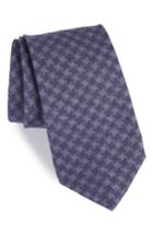 Men's Michael Bastian Houndstooth Wool Tie, Size - Blue