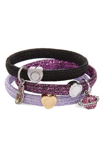 Marc Jacobs Space Set Of 3 Ponytail Holders