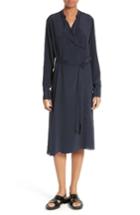 Women's Joseph New Duke Silk Shirtdress