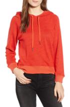 Women's N:philanthropy Rafael Perspective Detail Cotton Blend Hoodie - Red