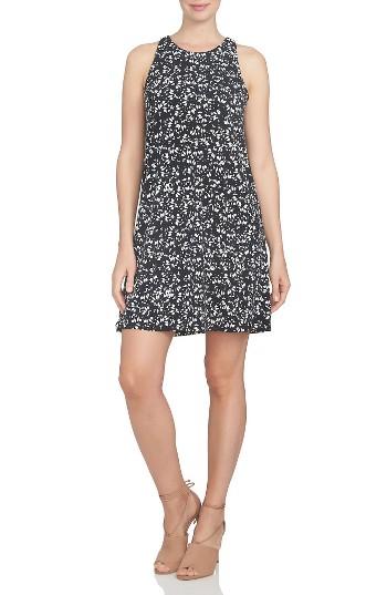 Women's Cece Twist Back Ditsy Floral Dress