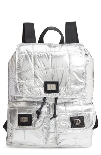 Nyc Underground Puffer Backpack - Black