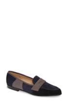Women's Amalfi By Rangoni Oriana Colorblock Penny Loafer .5 Ss - Blue