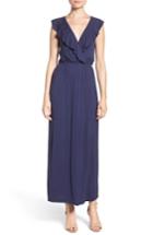 Women's Fraiche By J Jersey Maxi Dress - Blue