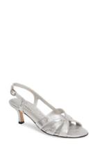 Women's Vaneli Maeve Slingback Sandal .5 M - Metallic