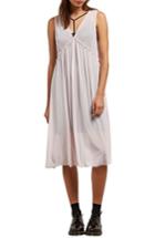 Women's Volcom Stratum Layered Midi Dress - Pink