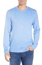 Men's Tommy Bahama Suncoast Shores Long Sleeve V-neck T-shirt - Blue
