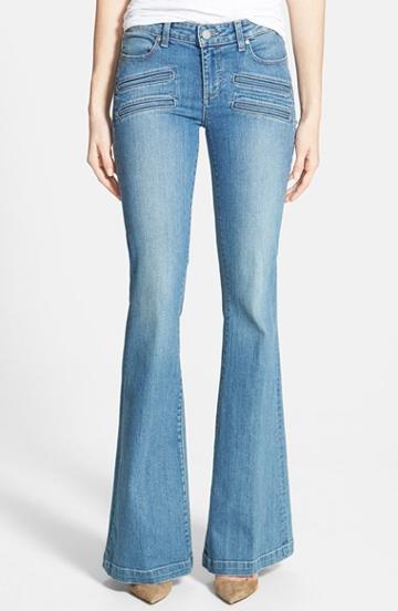 Women's Paige Denim 'fionna' Flare Jeans (paulina No Whiskers)