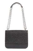 Chelsea28 Dahlia Perforated Faux Leather Shoulder Bag -