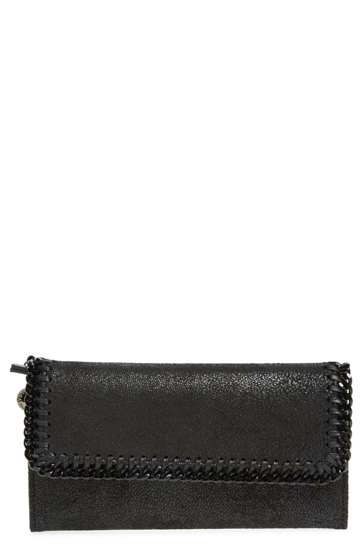 Women's Stella Mccartney Shaggy Deer Faux Leather Wallet -