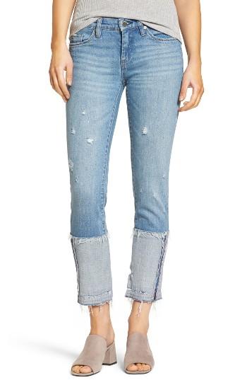 Women's Blanknyc Cuffed Straight Leg Jeans