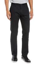 Men's Zachary Prell Wells Regular Fit Bedford Cord Pants - Black
