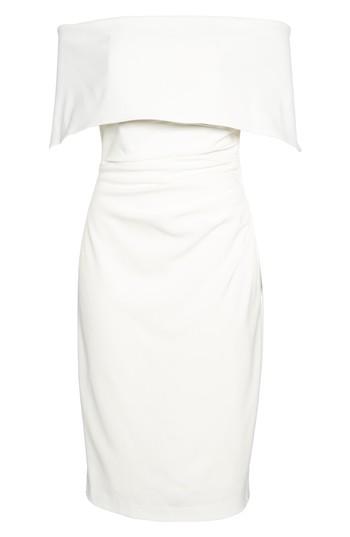 Women's Vince Camuto Popover Midi Dress - Ivory