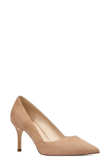 Women's Nine West Mine Pointy Toe Pump M - Beige
