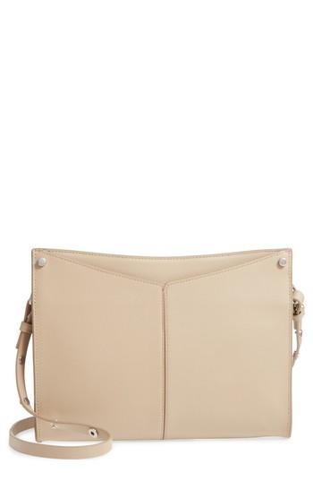 Treasure & Bond Harrison Leather Crossbody Bag - Brown