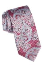 Men's Nordstrom Men's Shop Sovana Paisley Silk Tie, Size - Red