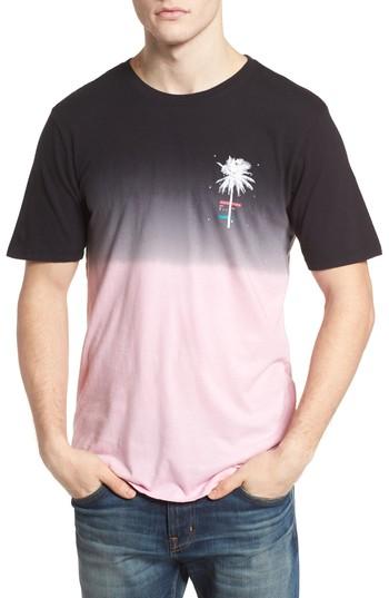 Men's Hurley Trajectory Dip Dye T-shirt, Size - Red