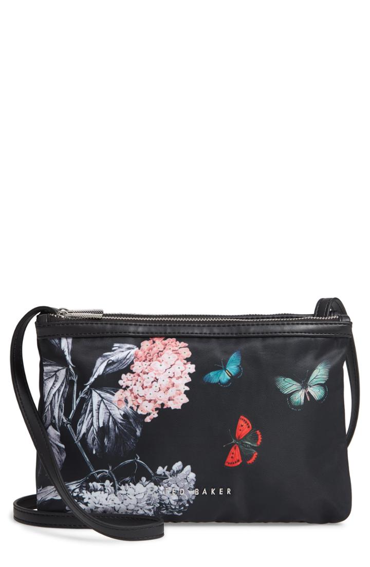 Ted Baker London Myyaa Narrnia Nylon Crossbody Bag -