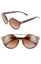 Women's Tory Burch 54mm Polarized Sunglasses - Tortoise/ Polar
