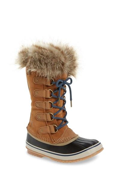 Women's Sorel 'joan Of Arctic' Waterproof Snow Boot M - Brown