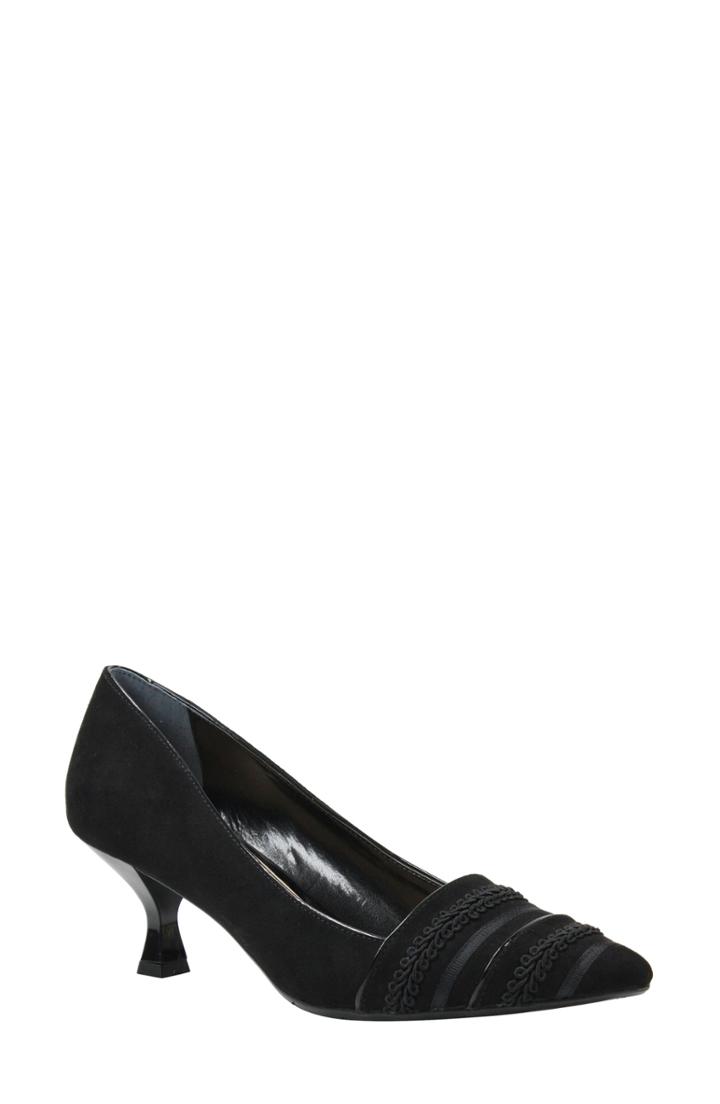 Women's J.renee Septima Kitten Heel Pump B - Black
