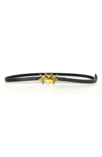 Women's Lovestrength Astra Leather Belt - Black