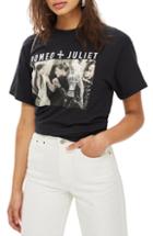 Women's Topshop By And Finally Romeo & Juliet Tee - Black