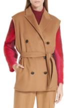 Women's Rag & Bone Pearson Wool Blend Vest, Size - Brown