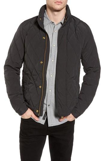 Men's Scotch & Soda Lightweight Quilted Jacket - Grey