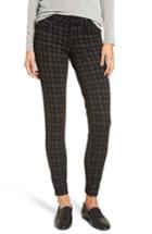 Women's Kut From The Kloth Diana Plaid Skinny Ponte Pants - Grey
