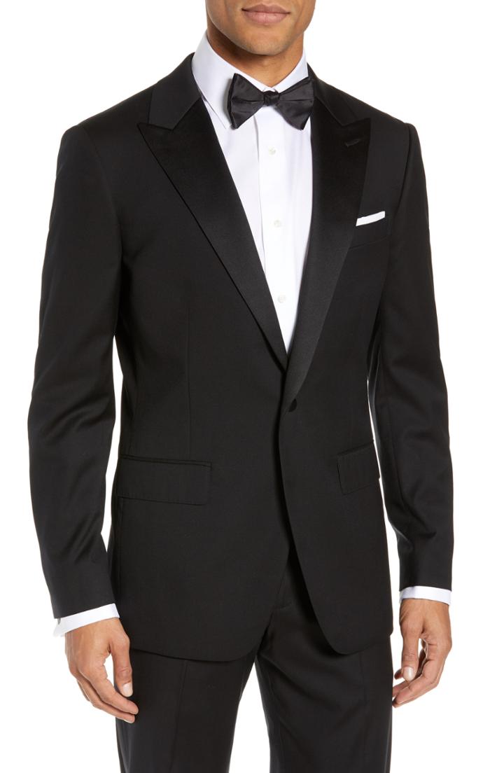 Men's Bonobos Slim Fit Performance Tuxedo Jacket S - Black