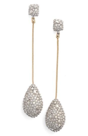 Women's Alexis Bittar Elements Long Teardrop Earrings