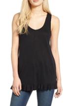 Women's Hinge Ruffle Hem Tank