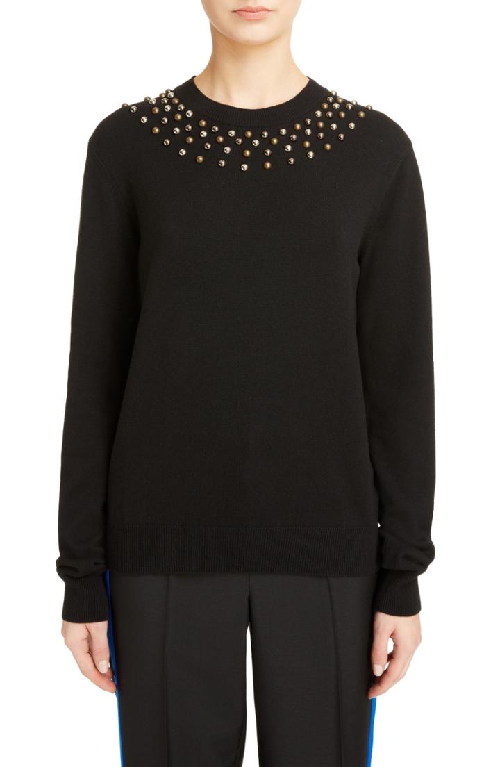 Women's Givenchy Studded Wool & Cashmere Sweater