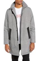 Men's Wesc The Padded Fit Coat, Size Small - Grey