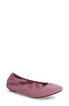 Women's Hush Puppies 'chaste' Ballet Flat .5 Xw - Pink
