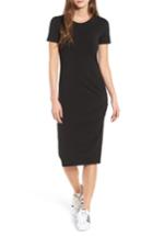 Women's Treasure & Bond Side Ruched Body-con Dress - Black