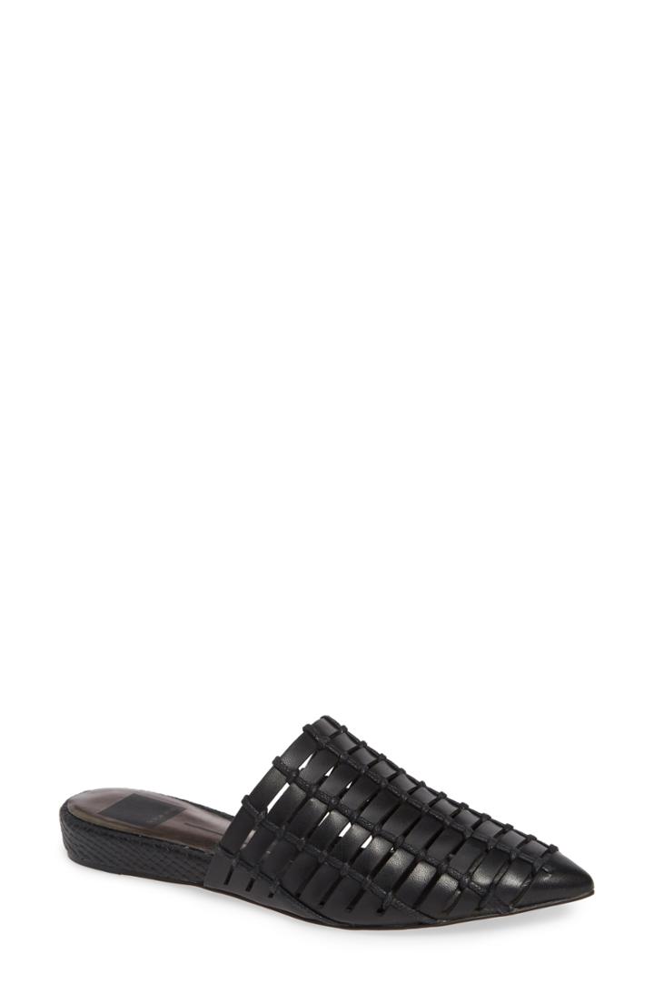 Women's Dolce Vita Elina Woven Mule M - Black