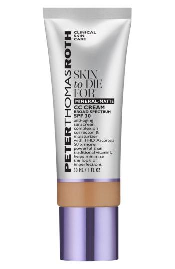 Peter Thomas Roth Skin To Die For Natural Matte Skin Perfecting Cc Cream Spf 30 Oz - Medium
